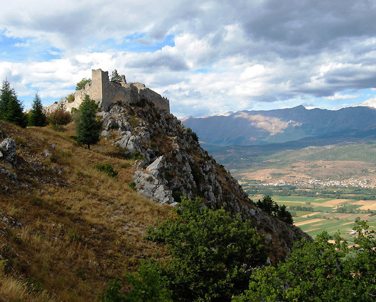 Castle of Ocre, Italy